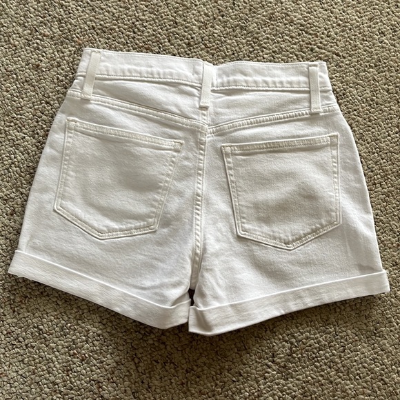 NWT J. Crew White Denim Shorts - Picture 4 of 4